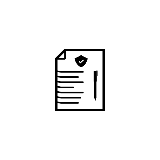 privacy policy-Stylish Minimalist Icon