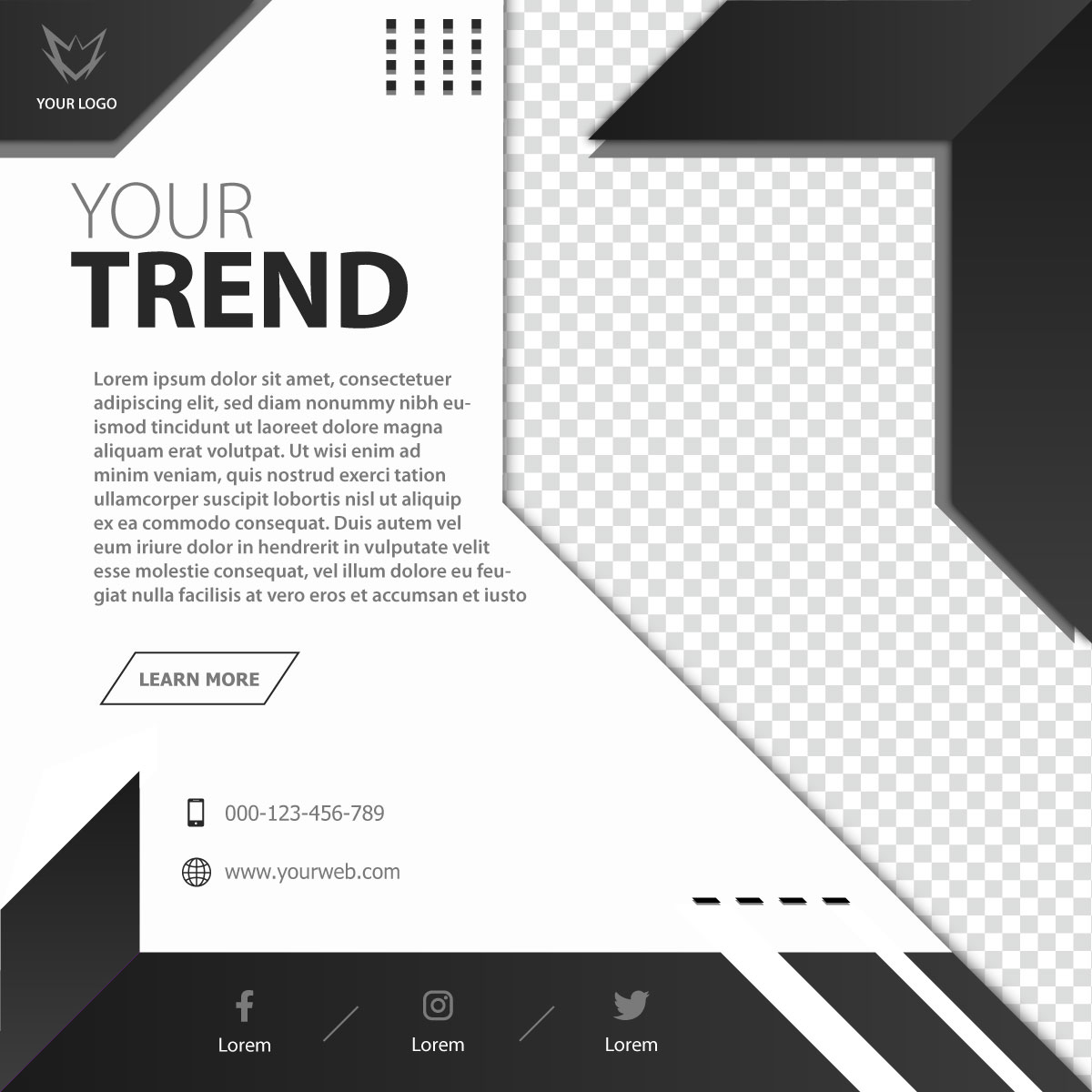 Sleek Minimalism A Modern Web Template Design