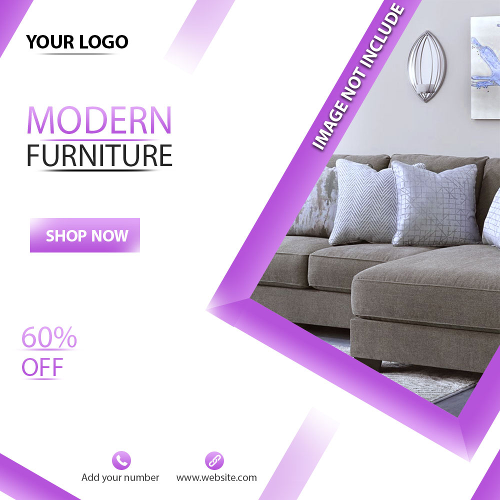 Elegant Furniture Sale Social Media Banner