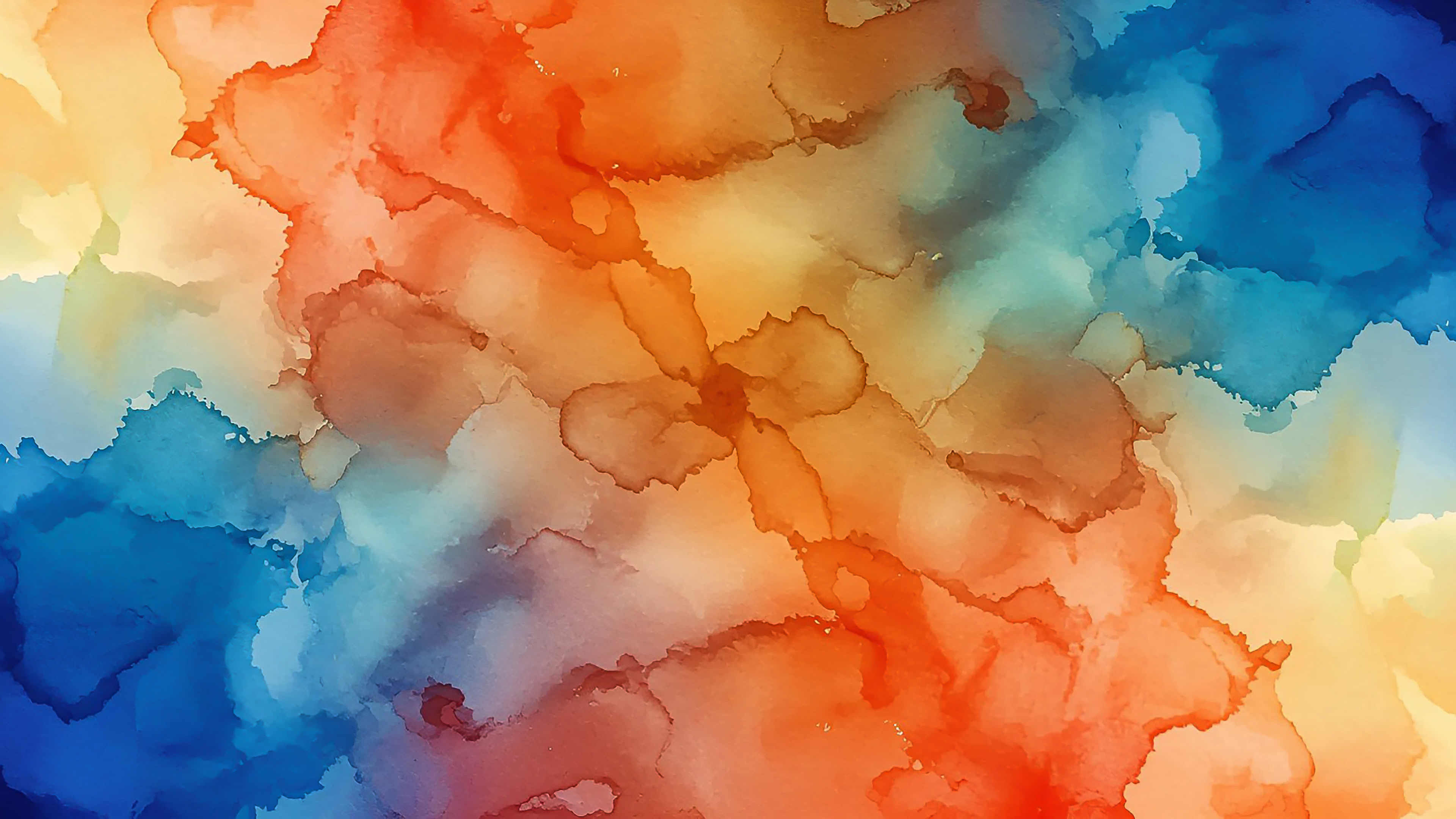 a stunning abstract watercolor piece