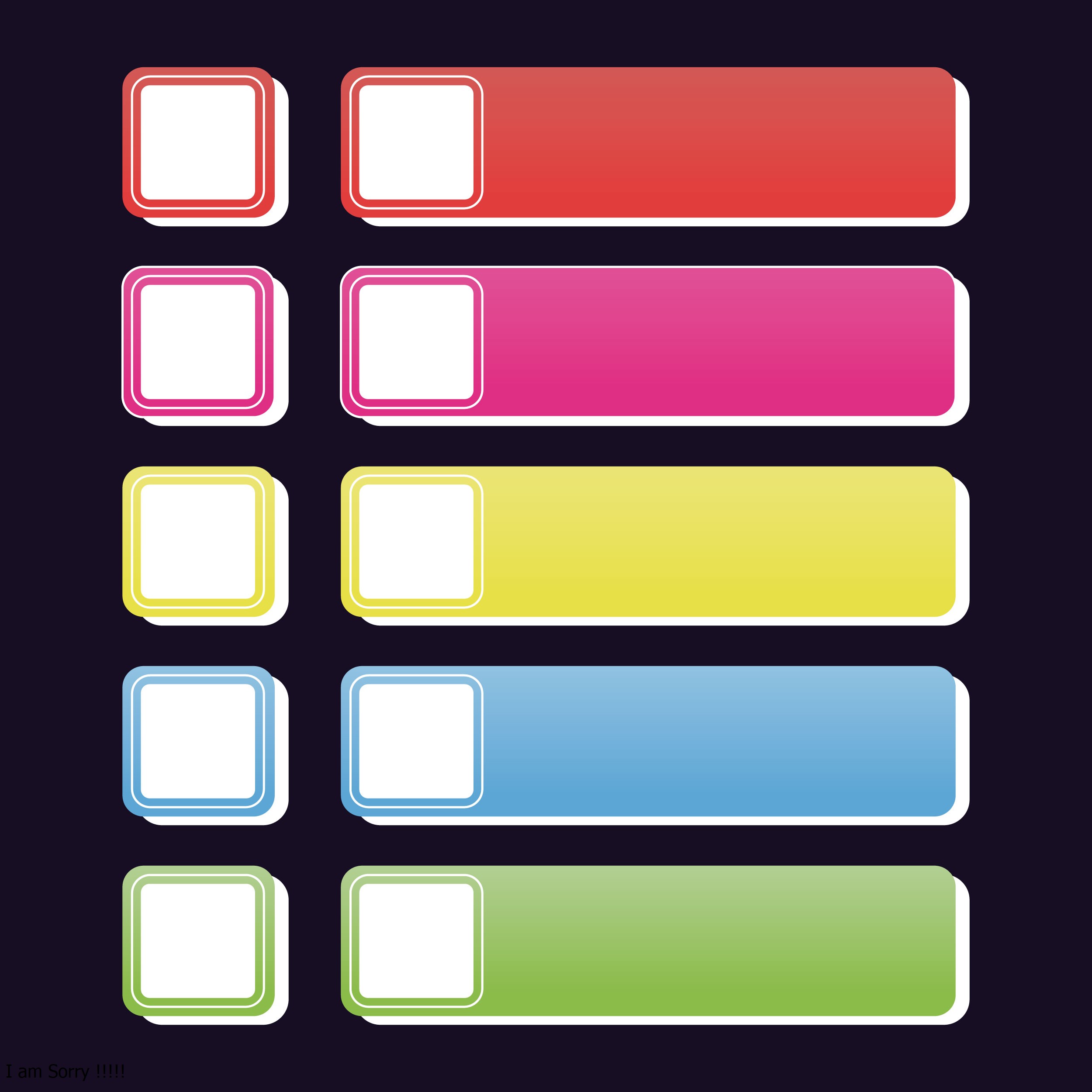 Flat Design Call-to-Action UI Kit