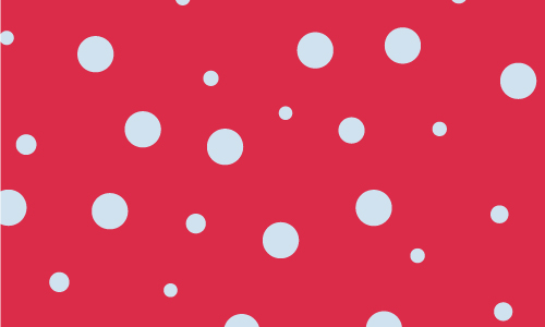 red doted bg