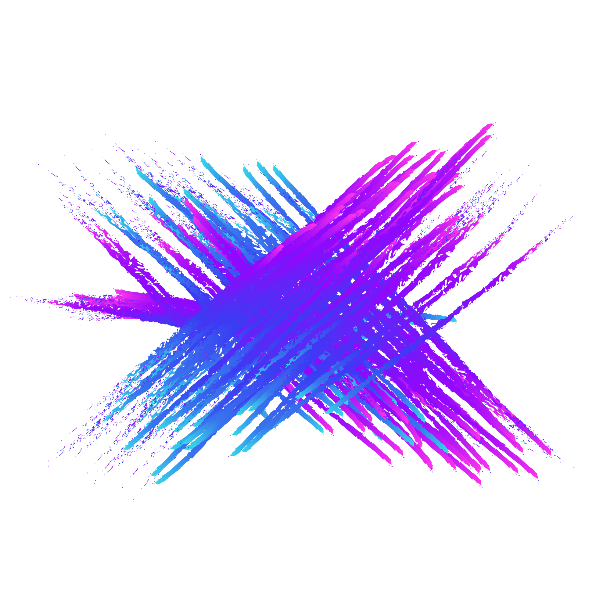 neon colful paint splash