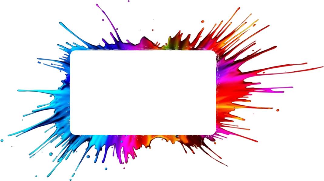 Colorful Frame A Splash of Creativity