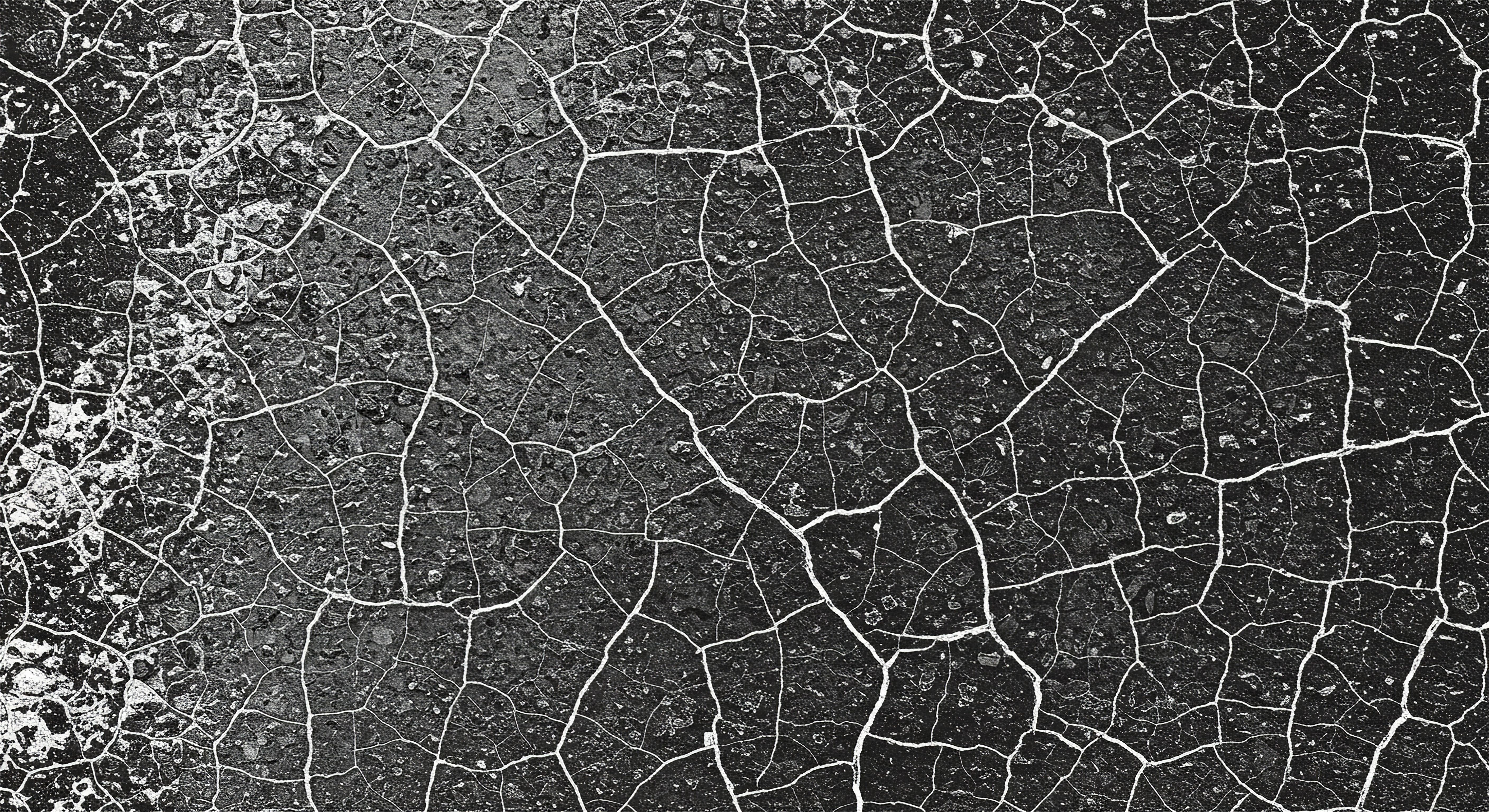 Monochrome Fractals The Art of Cracks