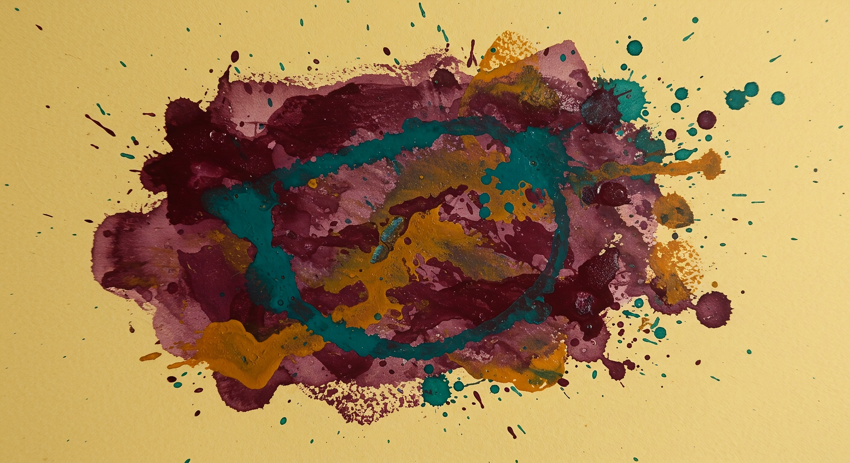 Vibrant Chaos A Splash of Emotion