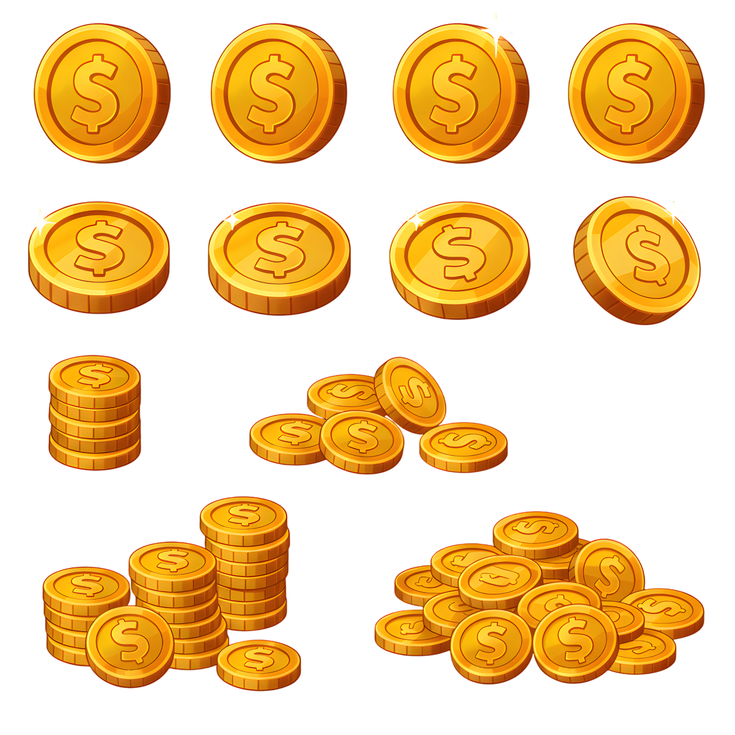 gold coins pack